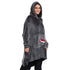 Snuggs Blanket Hoodie Dark Grey Christmas Ho Ho Ho Pocket